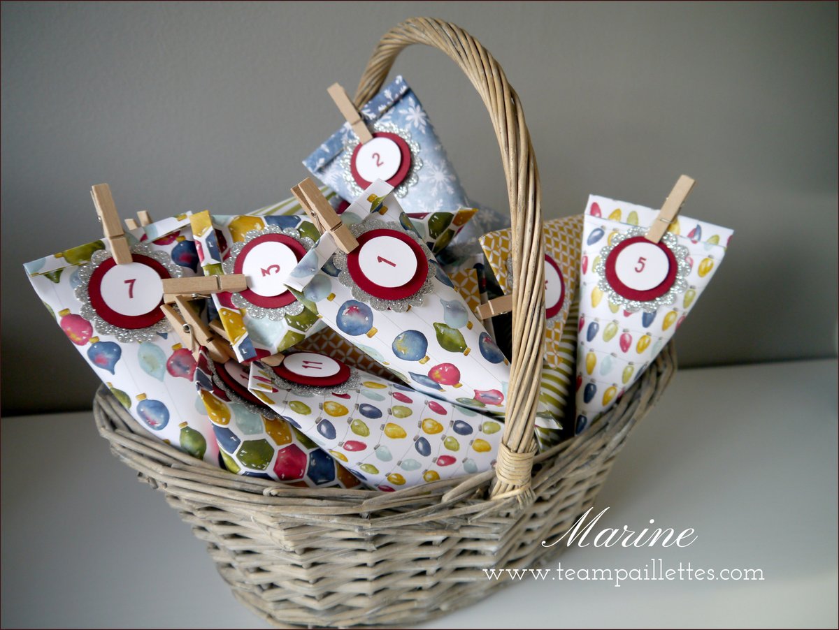 Calendrier de l'Avent pour Team Paillettes