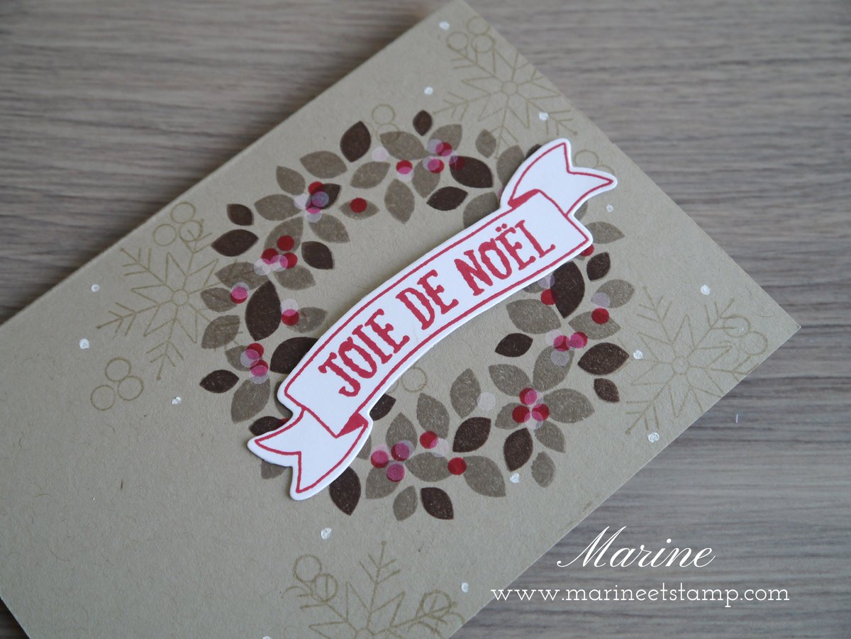 Stamp Impressions Blog Hop - Décembre 2016