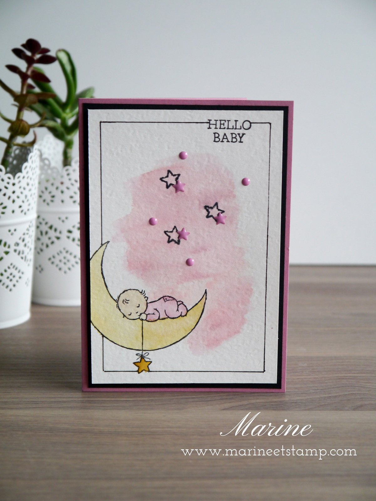 Stamping Techniques 101 - Faux Frame Technique