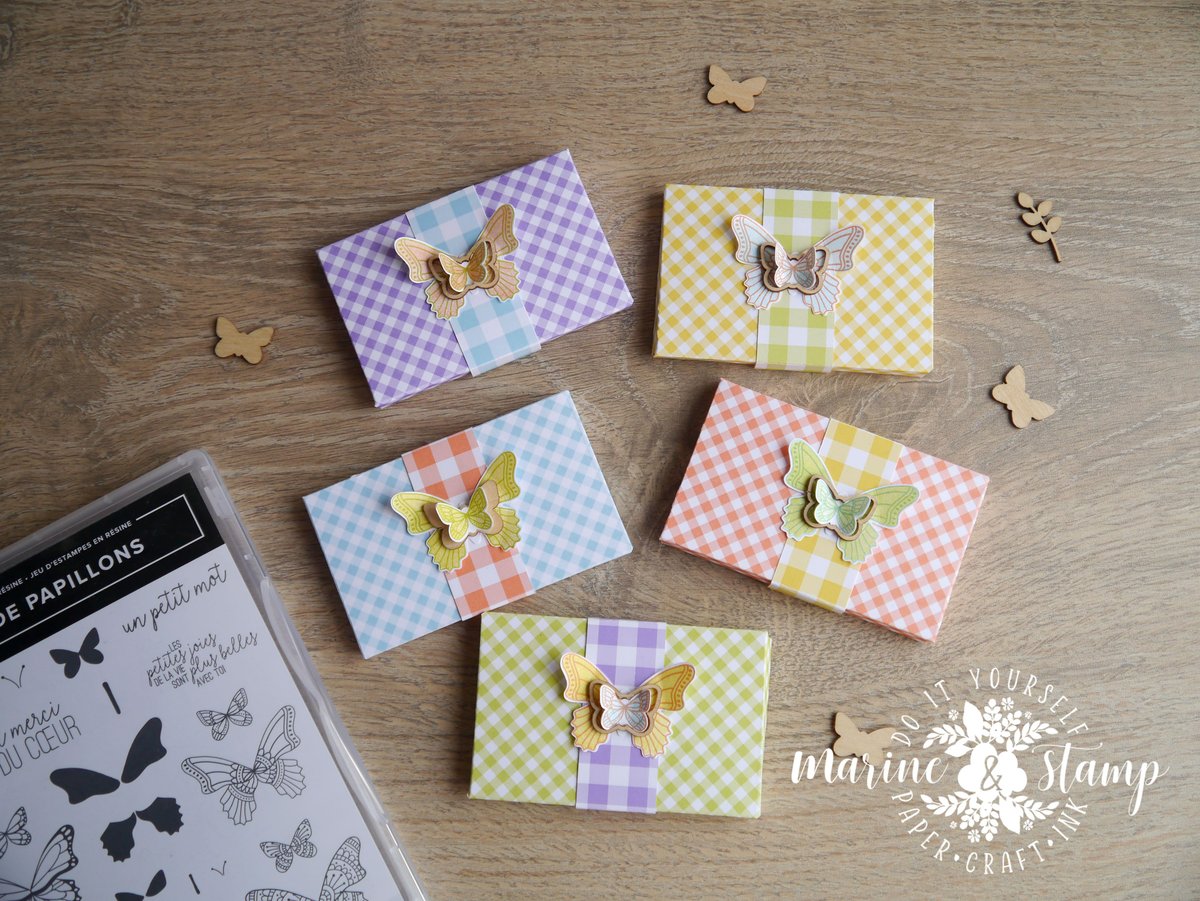 Pochette Insta'Enveloppe - Gala de papillons