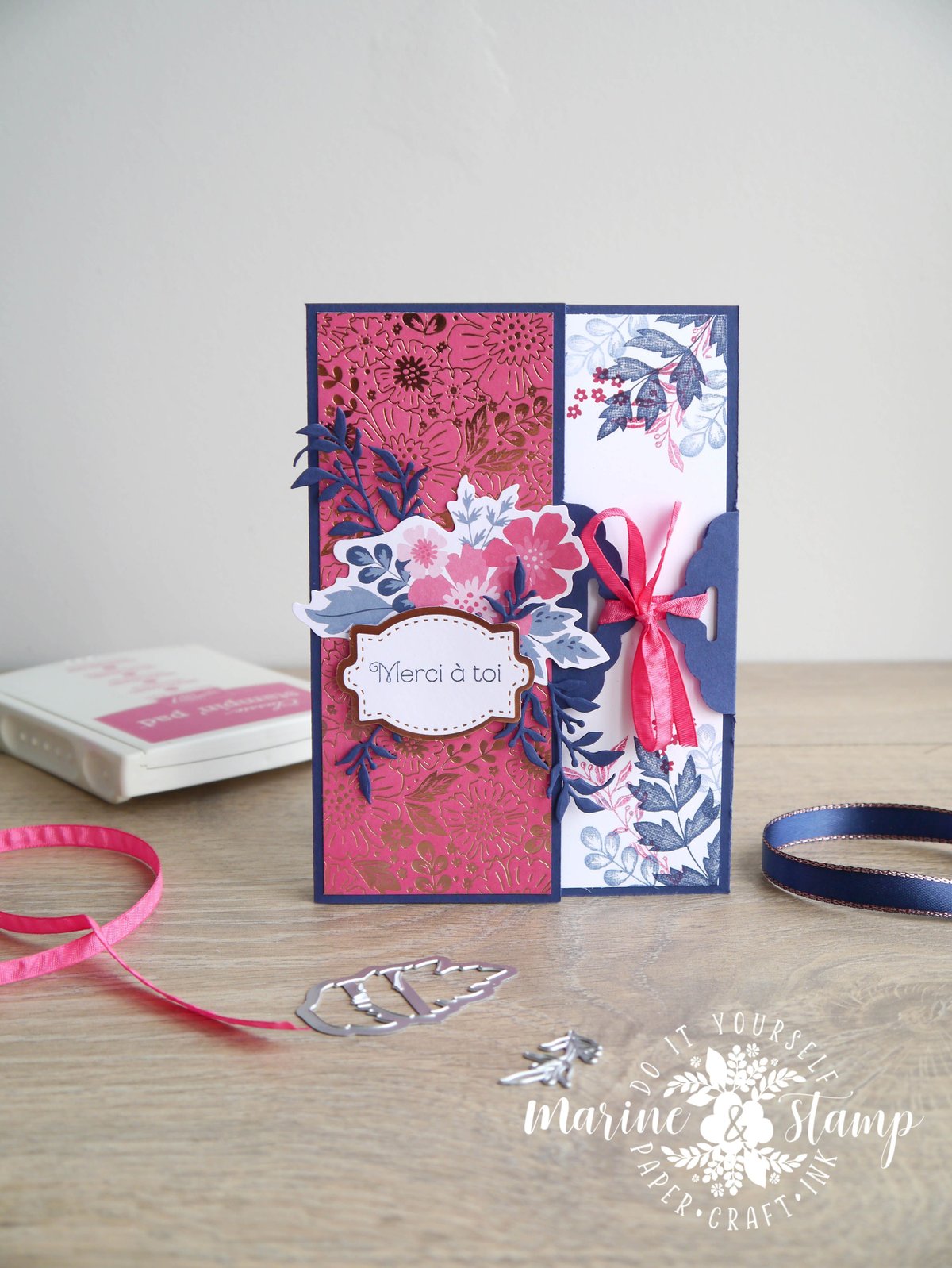 Vidéo #19 - Carte Double Tags - Mini Collection Tout est plus rose
