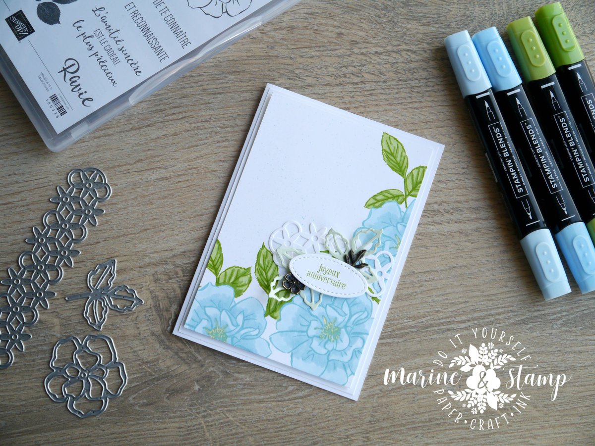 Totally Technique Friday - No line watercolor technique