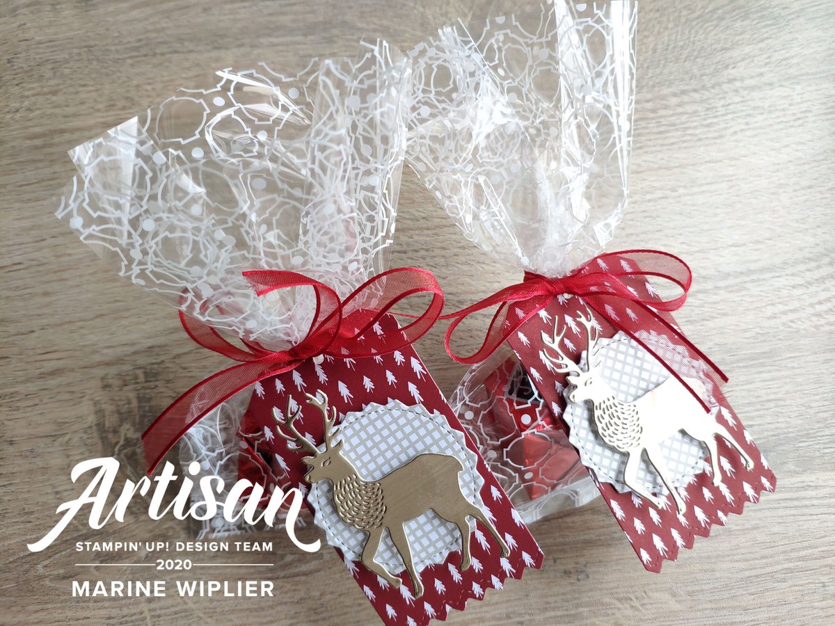 Cadeau gourmand - Sacs à soufflets Mosaïque