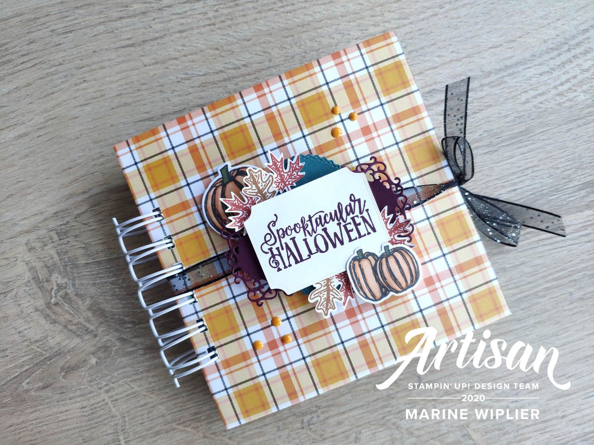 Album Halloween - Collection de papiers Joyeux Carreaux