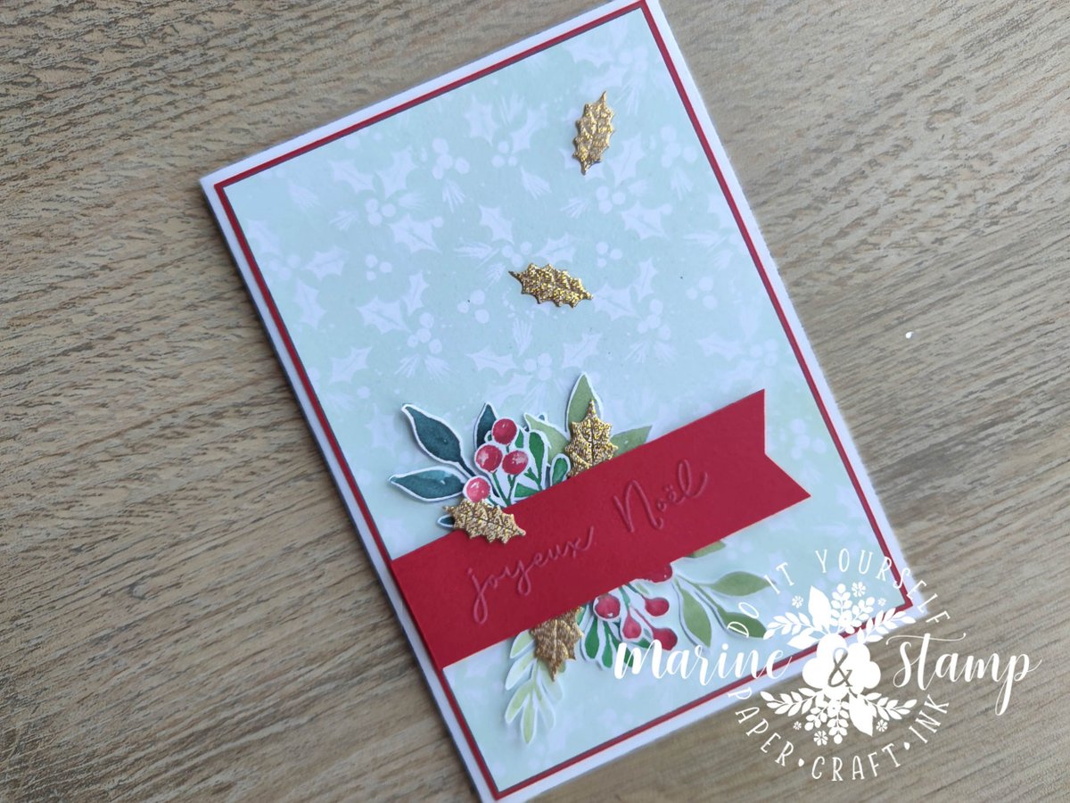 Carte Joyeux Noël + Liste des fins de séries Catalogue automne/hiver
