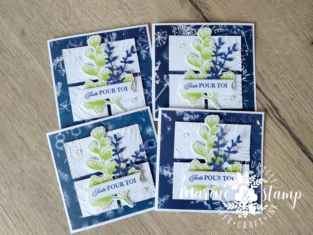 Carte " Juste pour toi" - Collection Impressions solaires