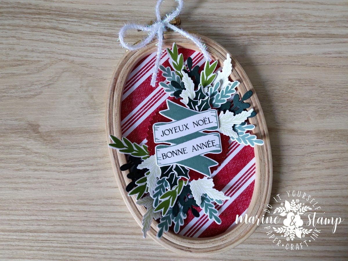 Cercle à broder de fête - Lot Banderoles de fête