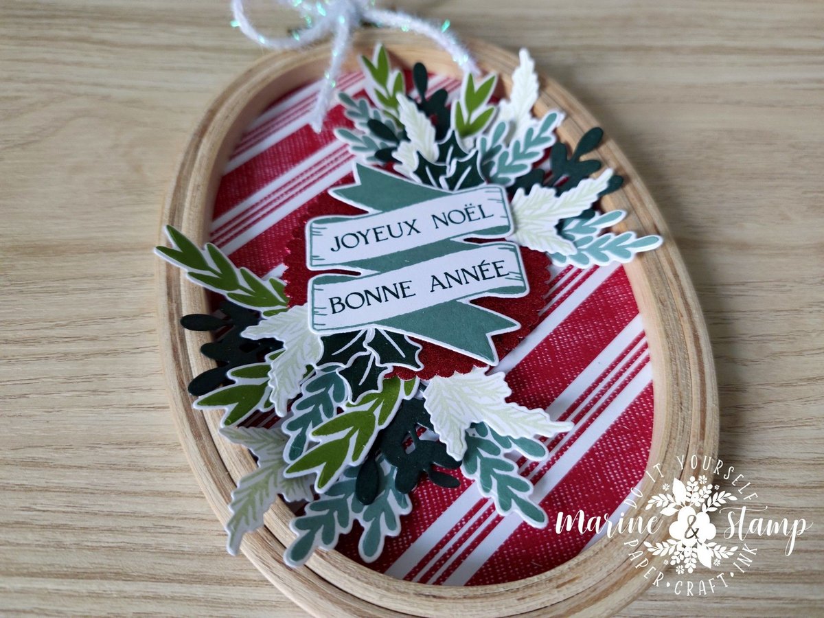 Cercle à broder de fête - Lot Banderoles de fête