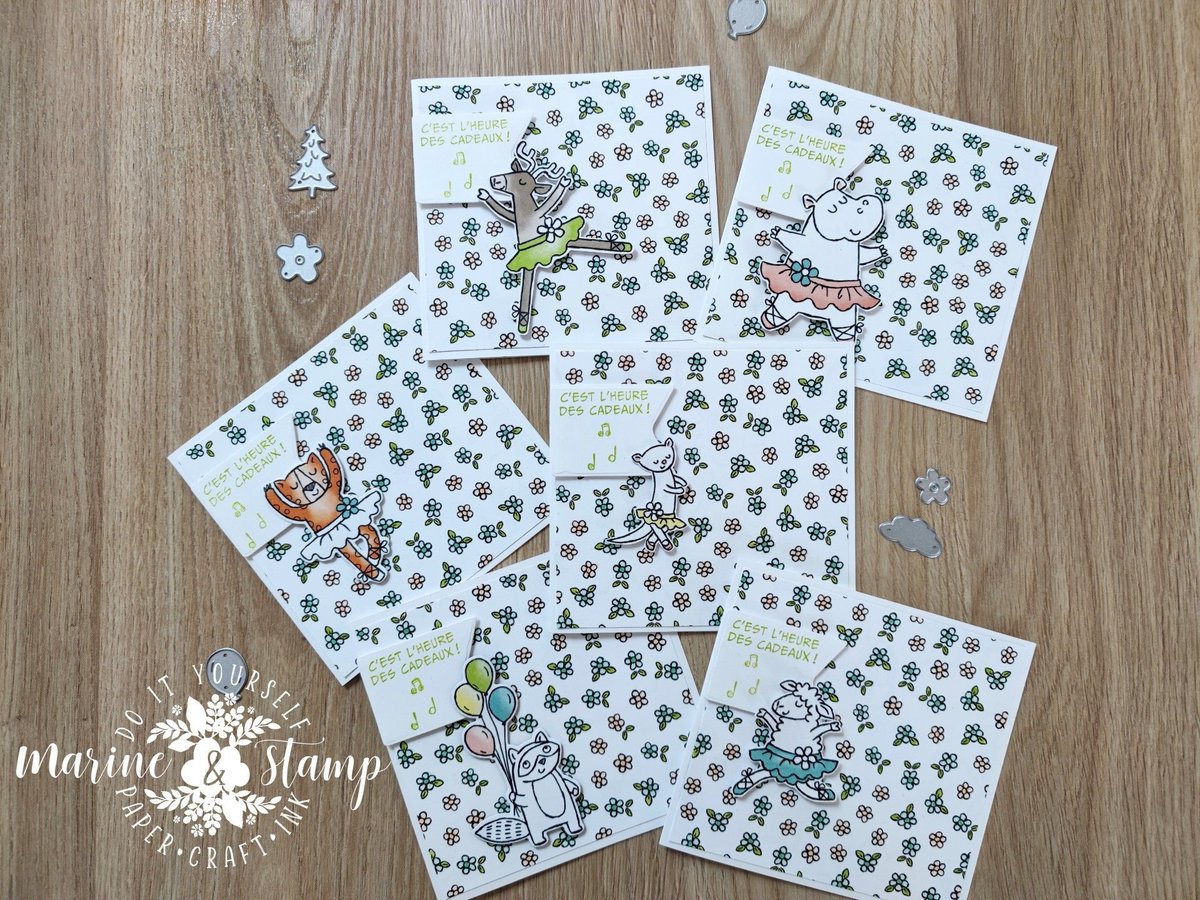 Cartes petit format - Collection Les Zozos du Zoo