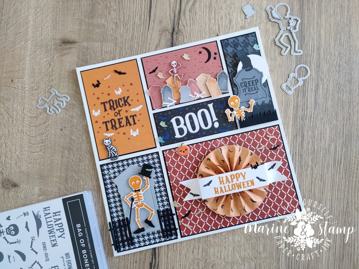 Tableau Halloween - Collection Os courts