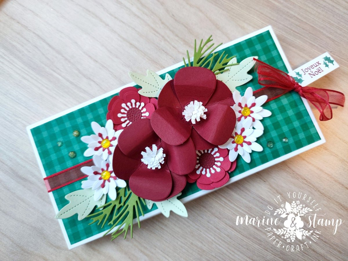 Boîte cadeau - Poinçons Boutique de fleurs en papier