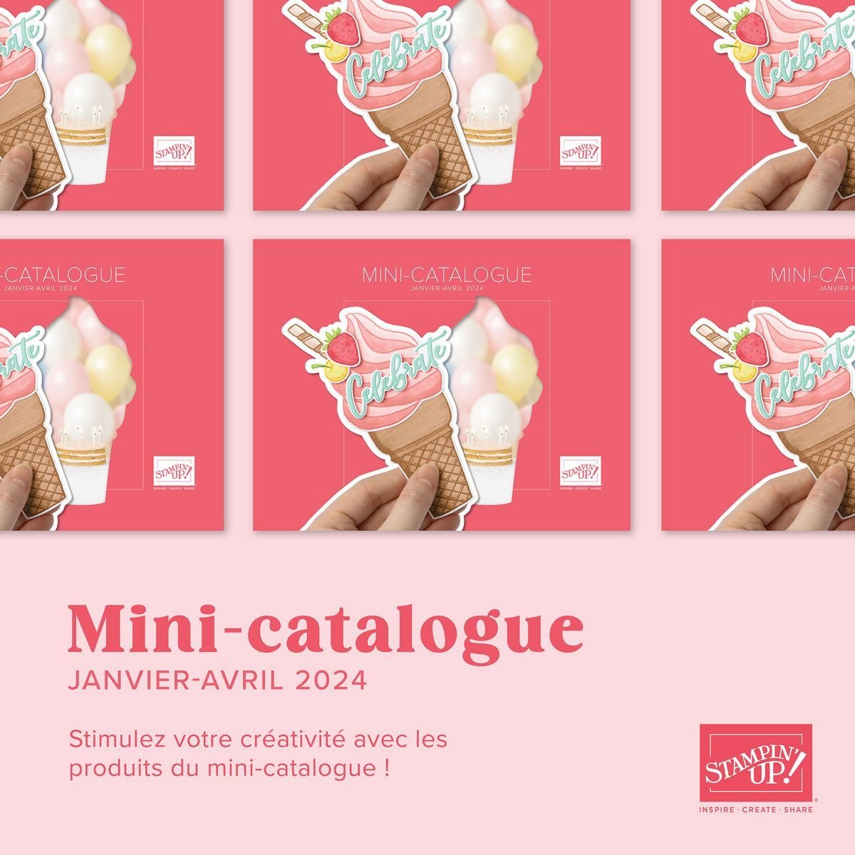 Mini catalogue printemps/été + Sale-A-Bration 2024