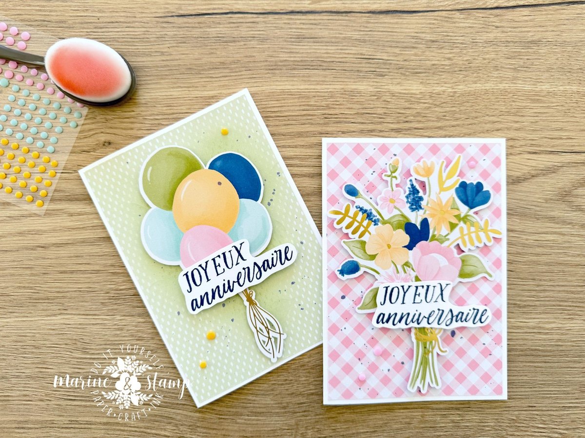Cartes anniversaire - Collection Anniversaire aux fleurs sauvages